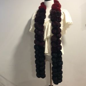 Lord and Taylor Rabbit Fur Stole